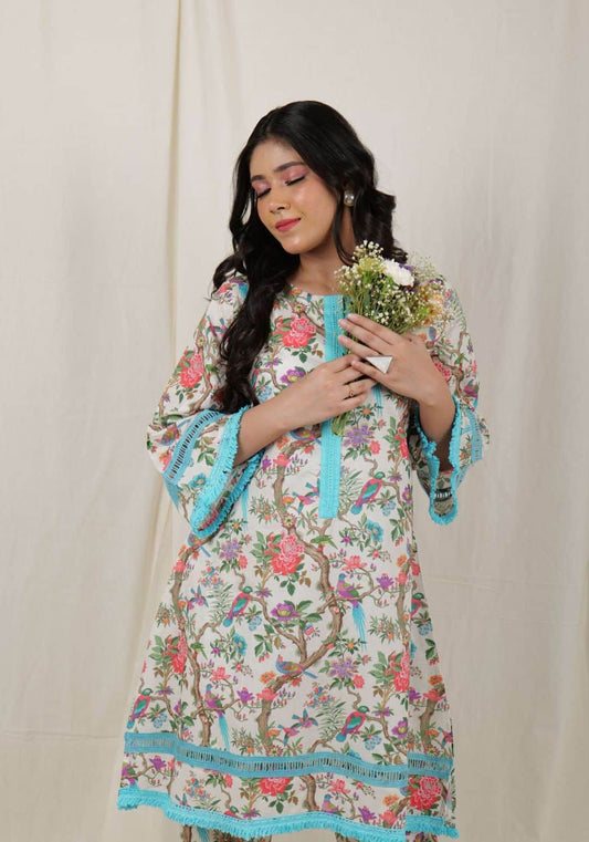 Botanical Garden Co-ord Kurta Set
