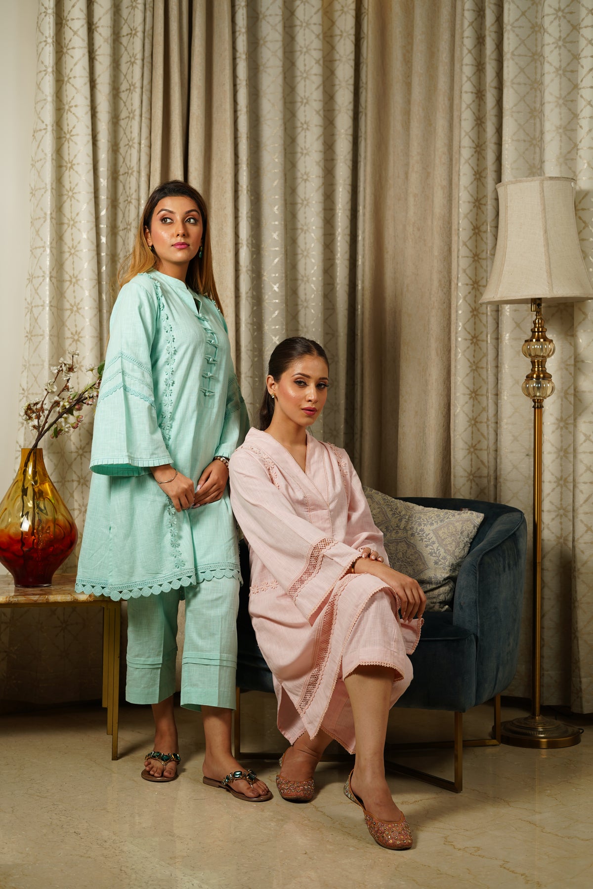 Rosy Glow Kurta Set