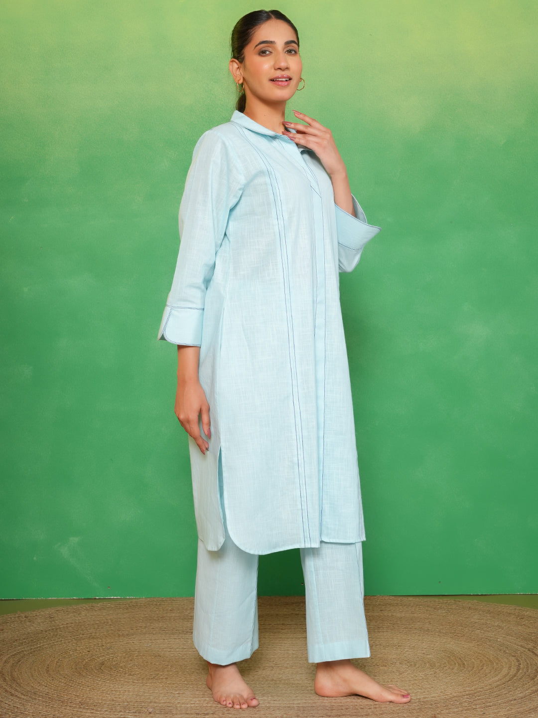 Aqua Aura Kurta Set