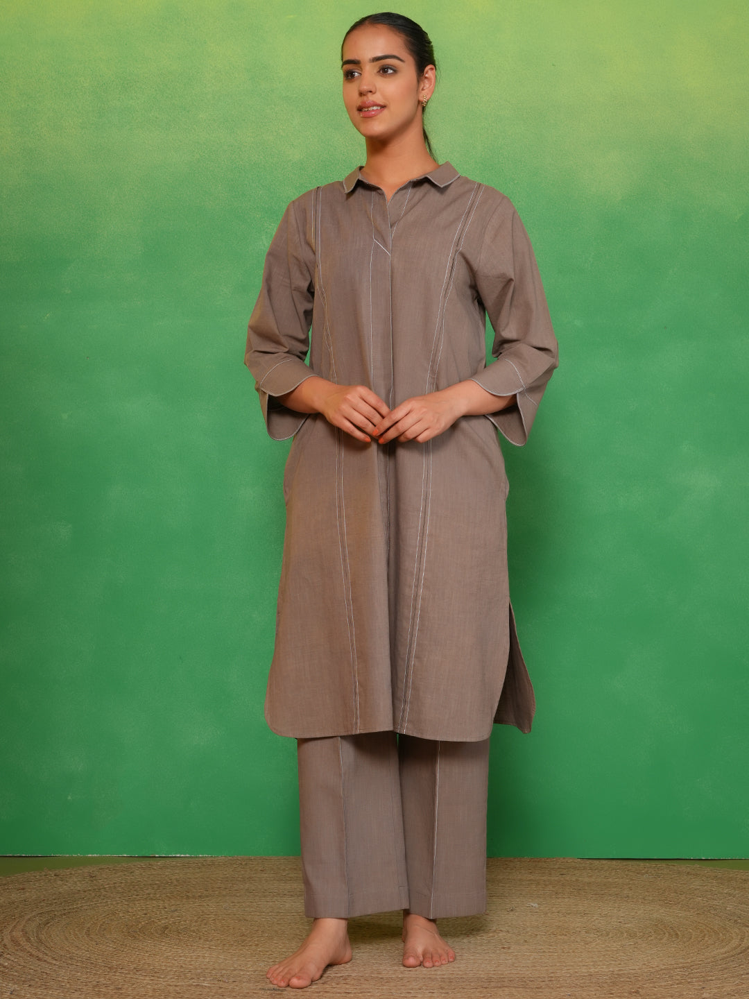 Earthen Grace Kurta Set
