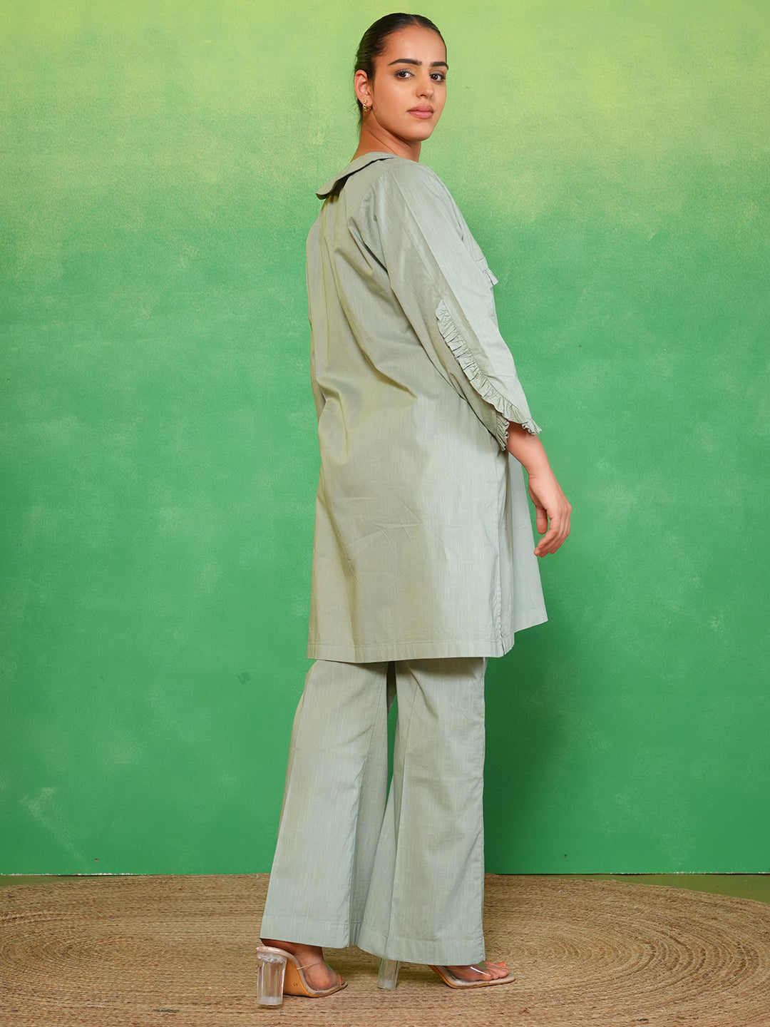 Pistachio Green Kurta Set