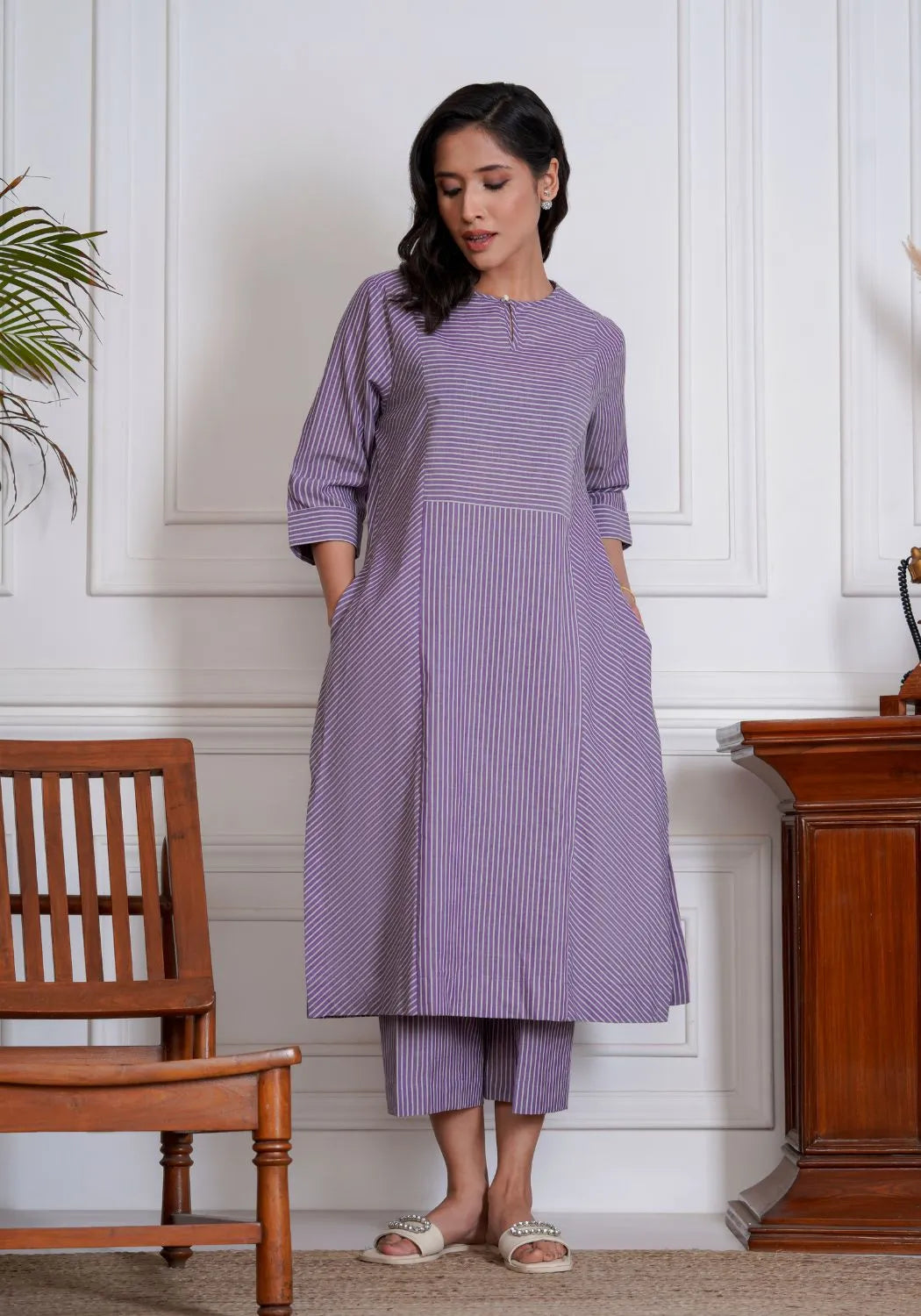 Lavender Lanes Stripe Set