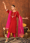 Rani Rang Velvet Suit Set