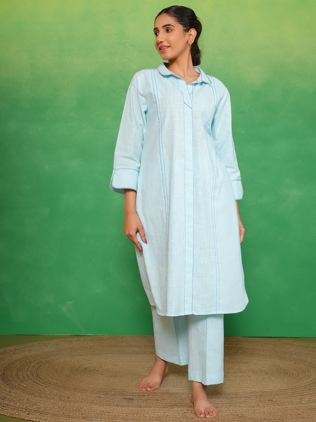 Aqua Aura Kurta Set