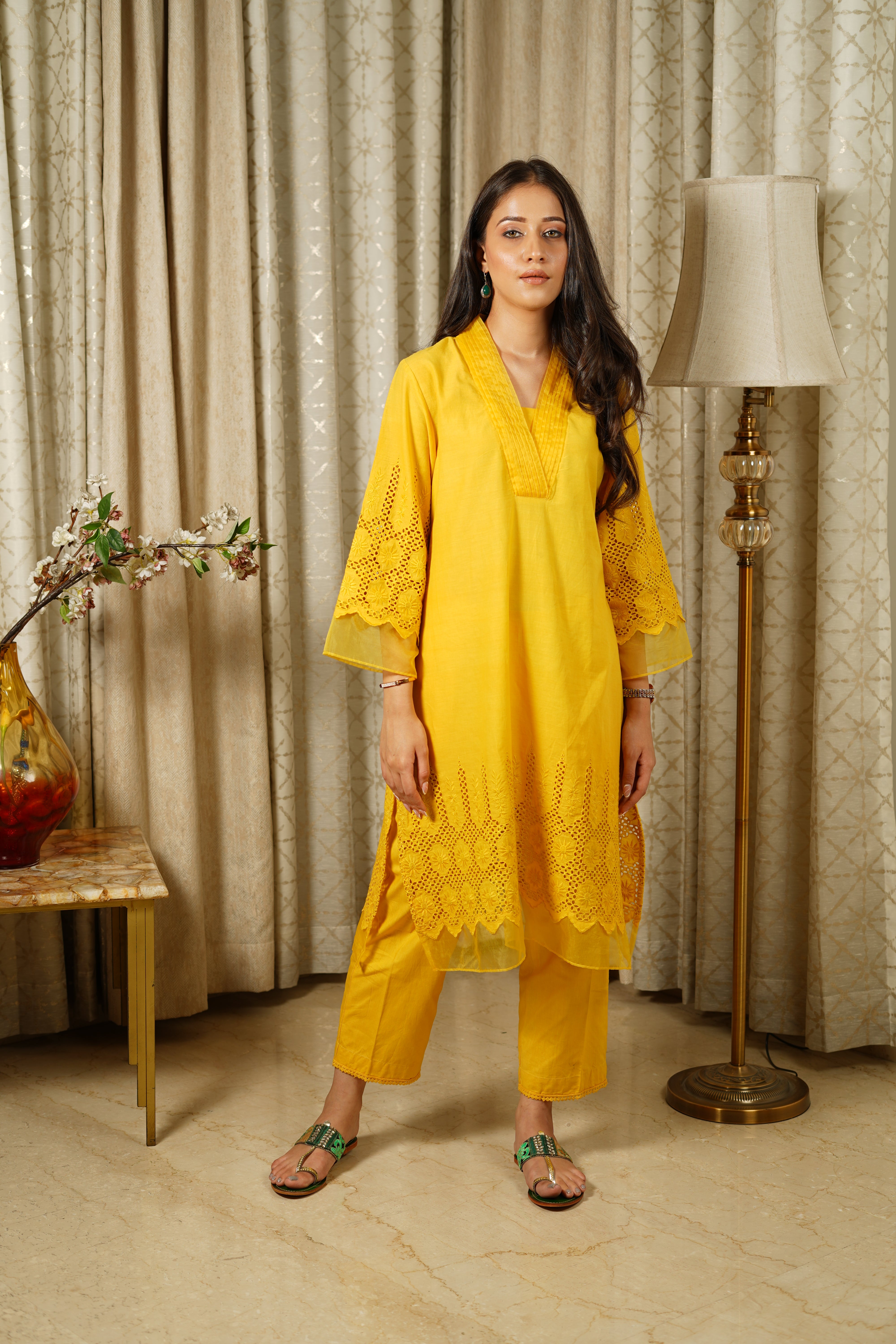 Hello Yellow Kurta Set