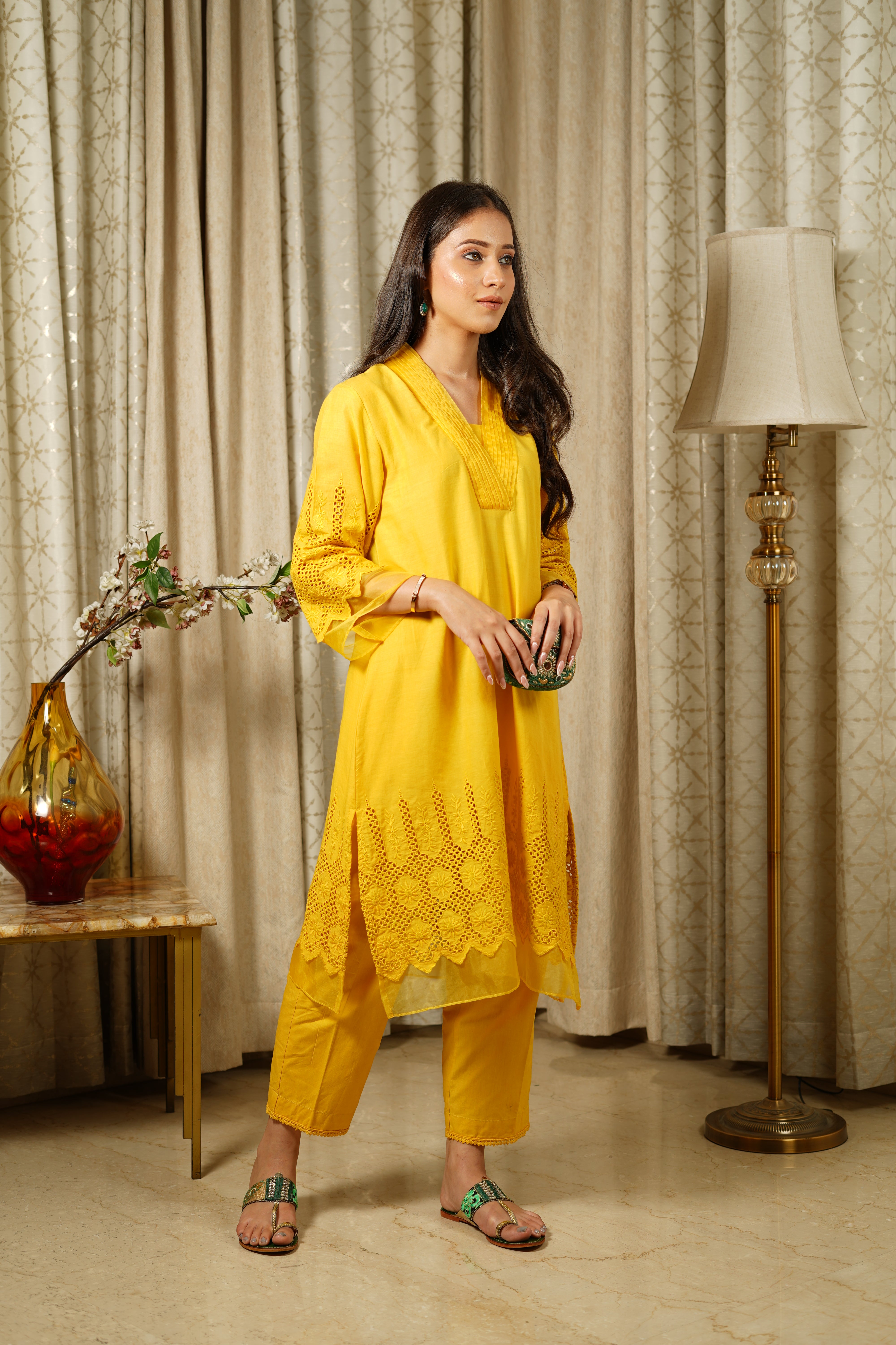 Hello Yellow Kurta Set