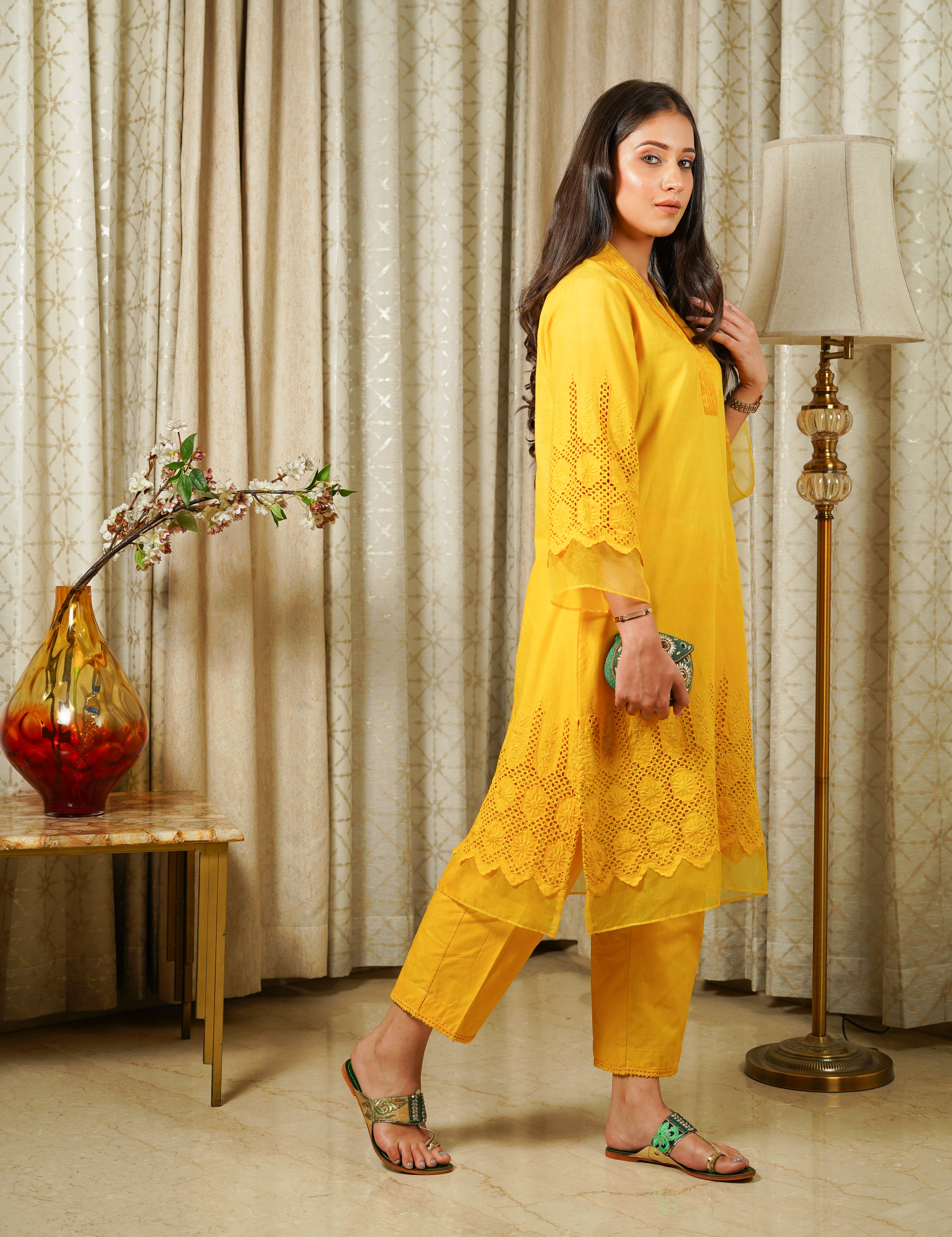 Hello Yellow Kurta Set