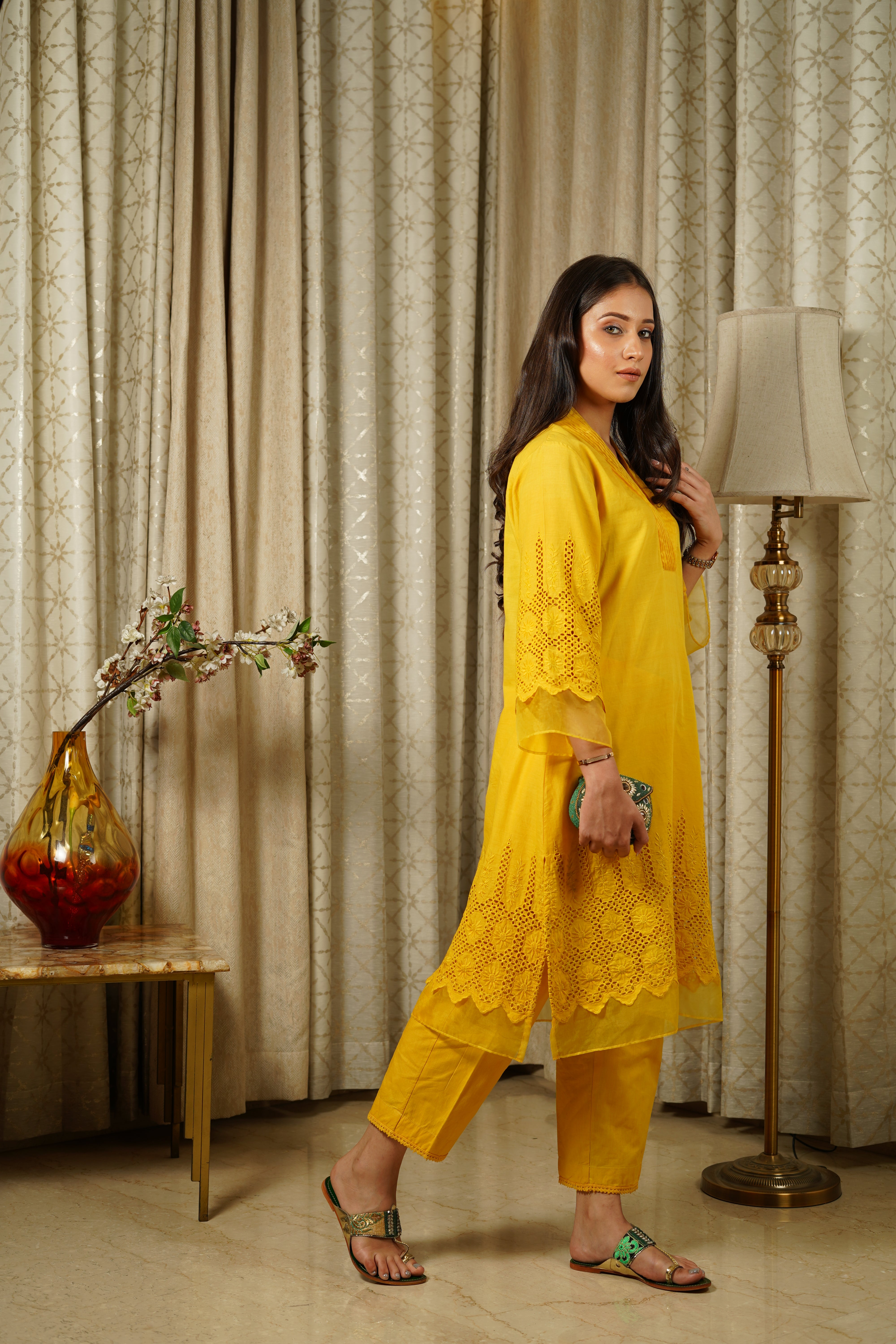 Hello Yellow Kurta Set