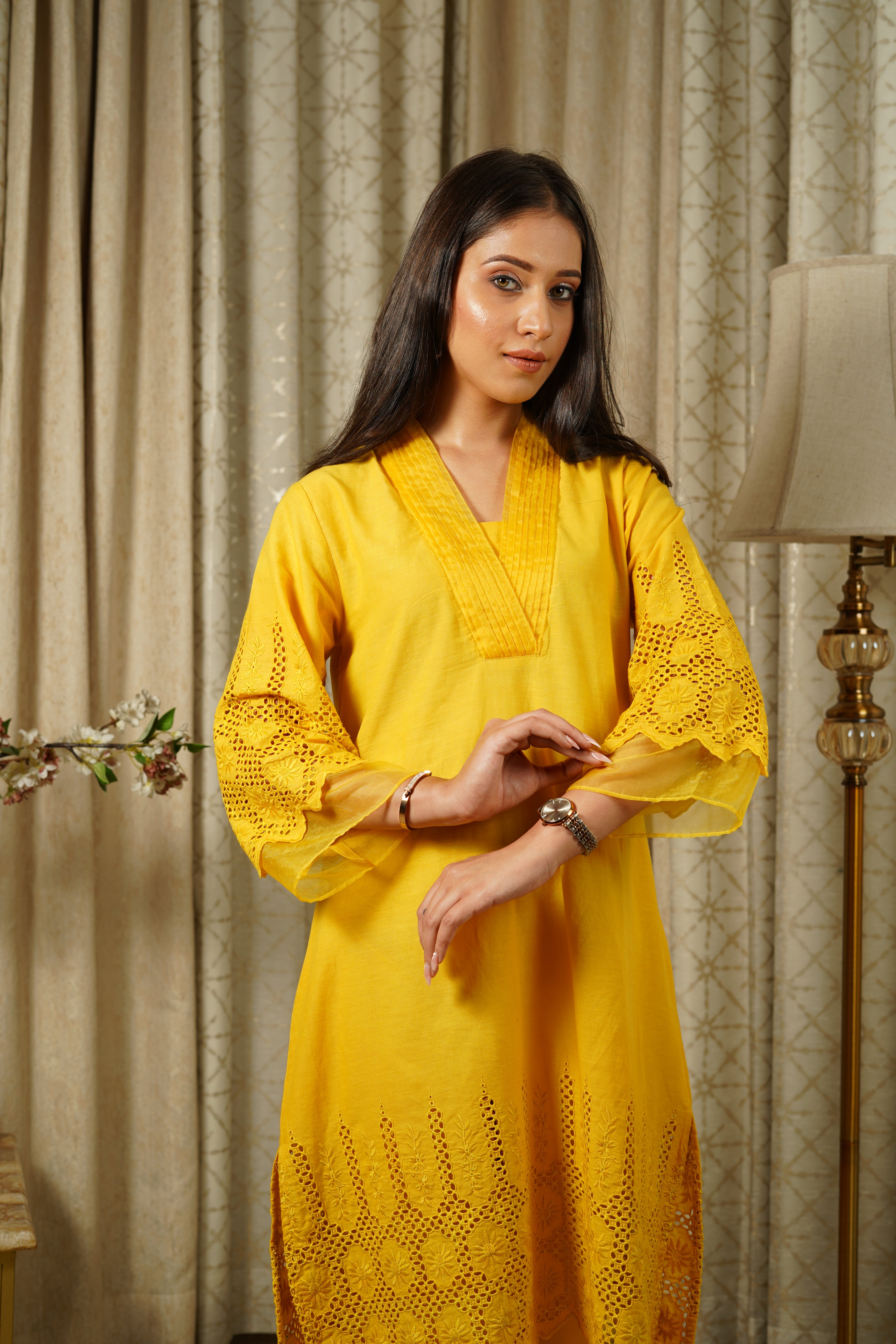 Hello Yellow Kurta Set