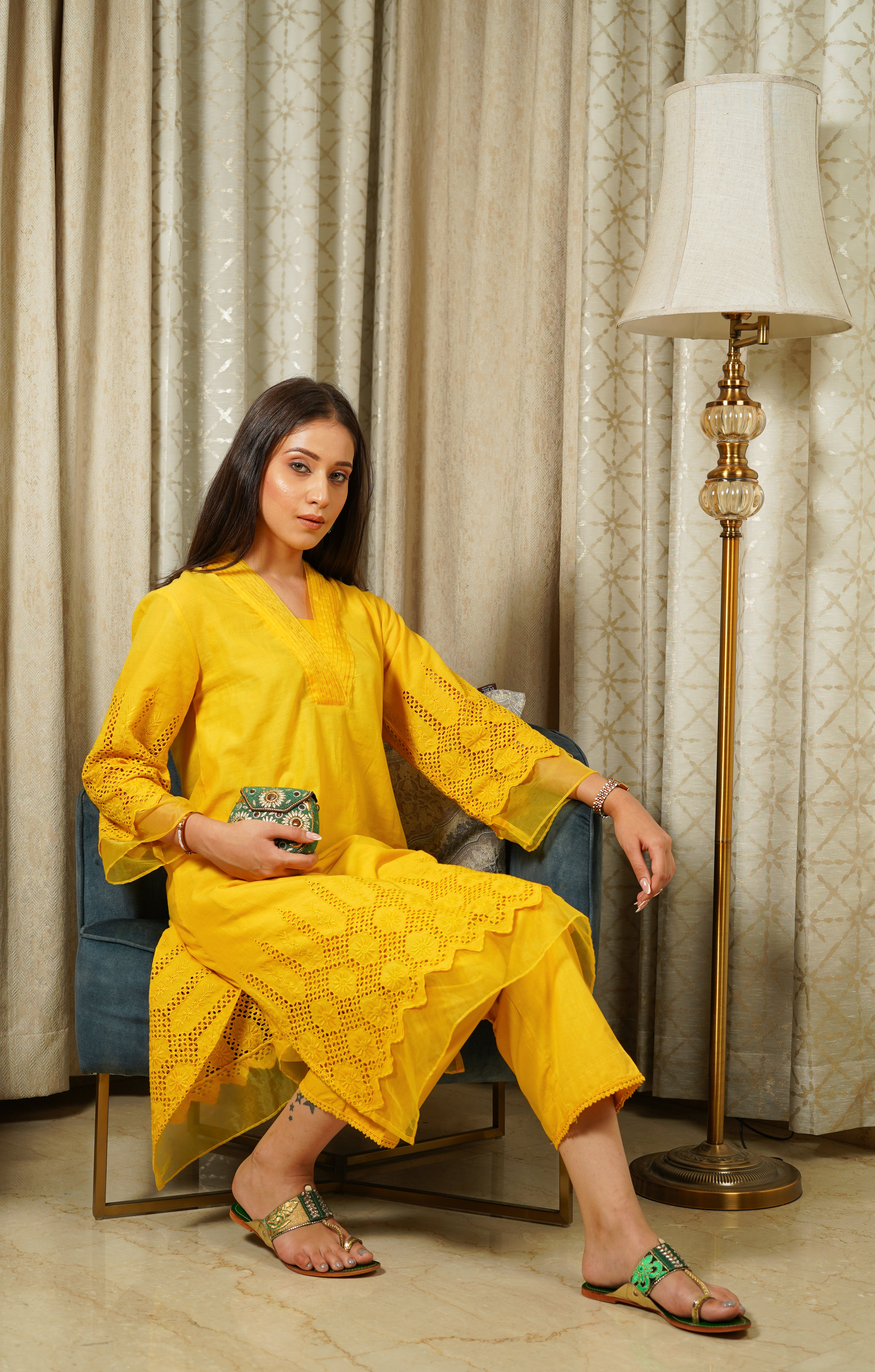 Hello Yellow Kurta Set