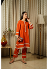 Rusty Orange Kurta Set