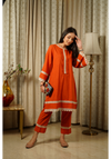 Rusty Orange Kurta Set