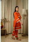 Rusty Orange Kurta Set