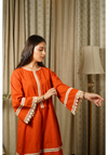 Rusty Orange Kurta Set