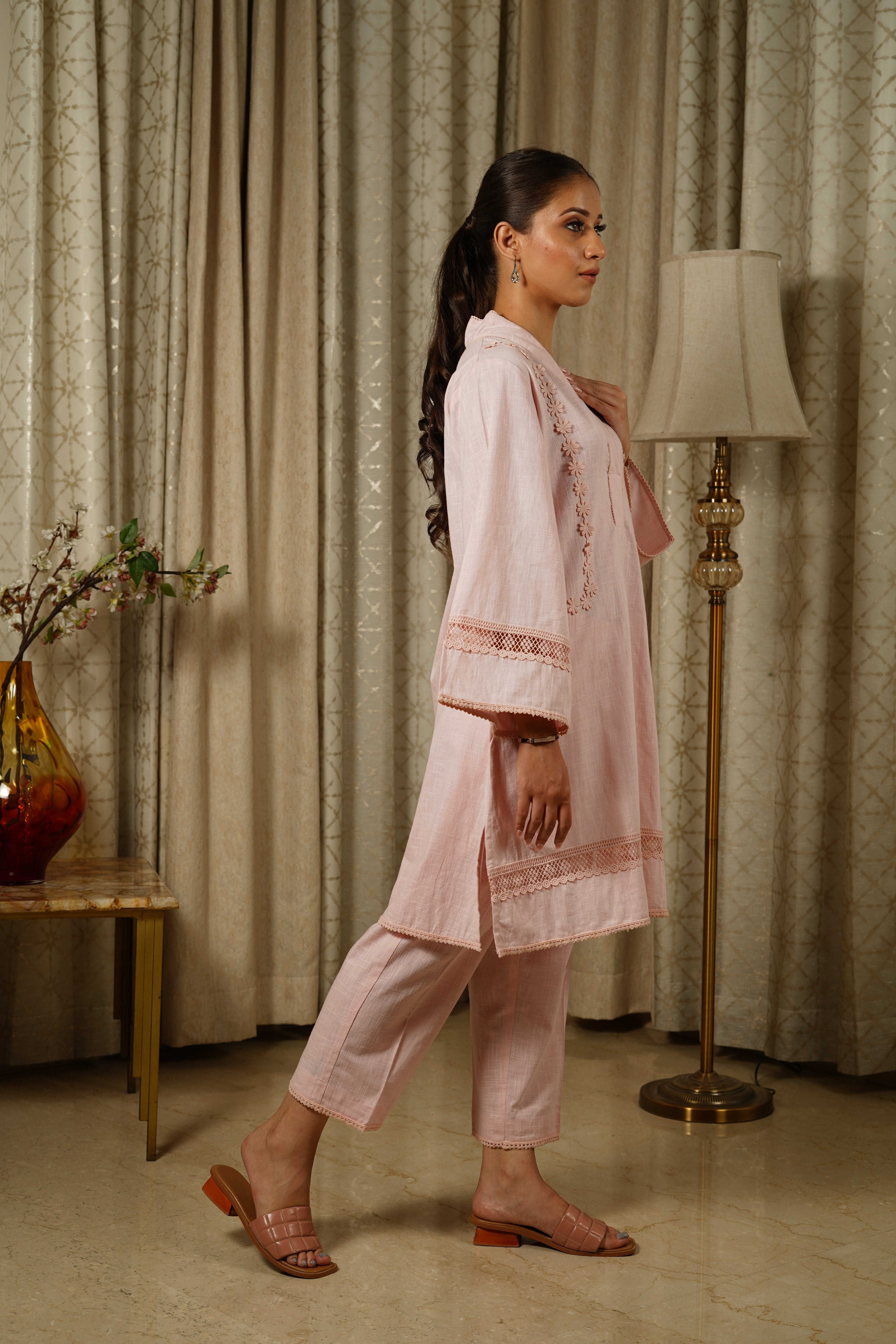 Rosy Glow Kurta Set