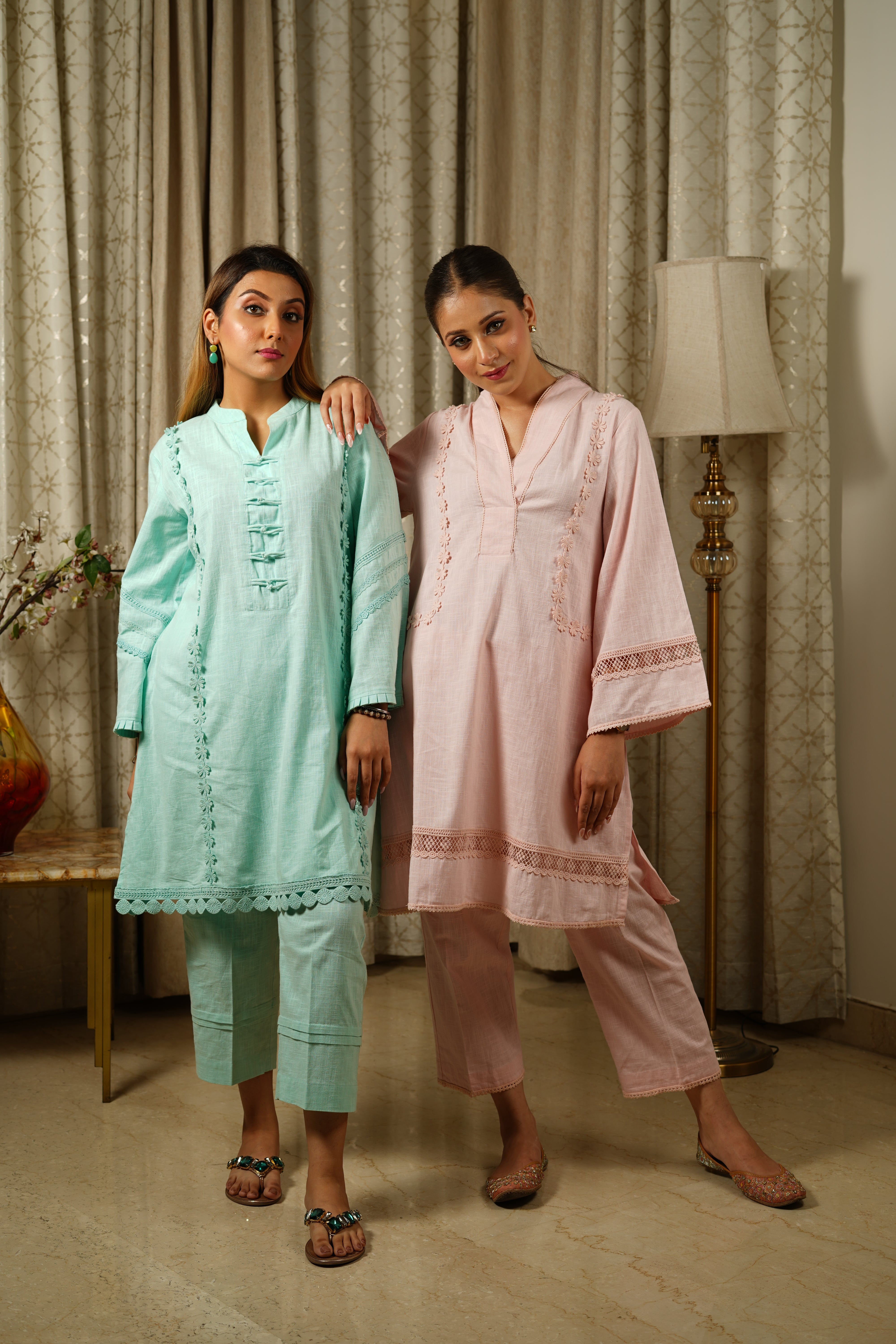 Rosy Glow Kurta Set