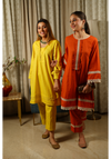 Rusty Orange Kurta Set