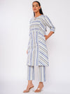 MYSTIC STRIPES KURTA SET