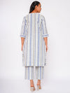 MYSTIC STRIPES KURTA SET
