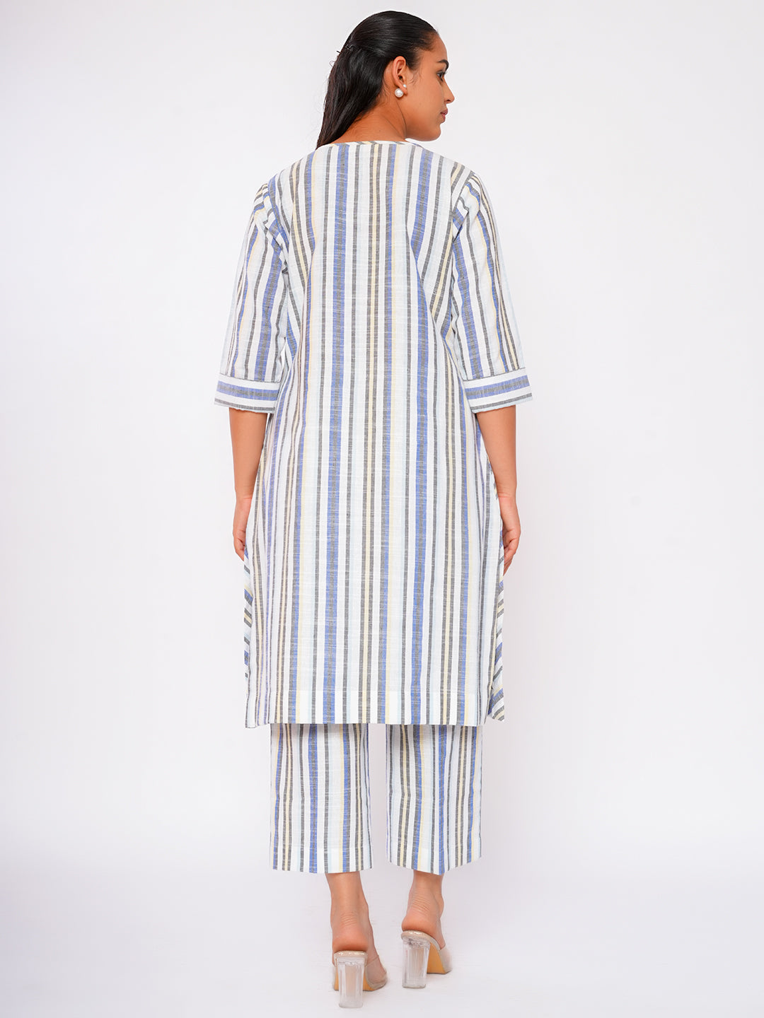 MYSTIC STRIPES KURTA SET