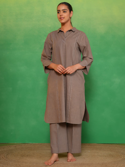Earthen Grace Kurta Set