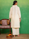 Ivory Charm Bubble Sleeves Kurta Set