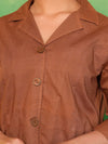 Mocha Charm Bellbottom Set