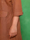 Mocha Charm Bellbottom Set