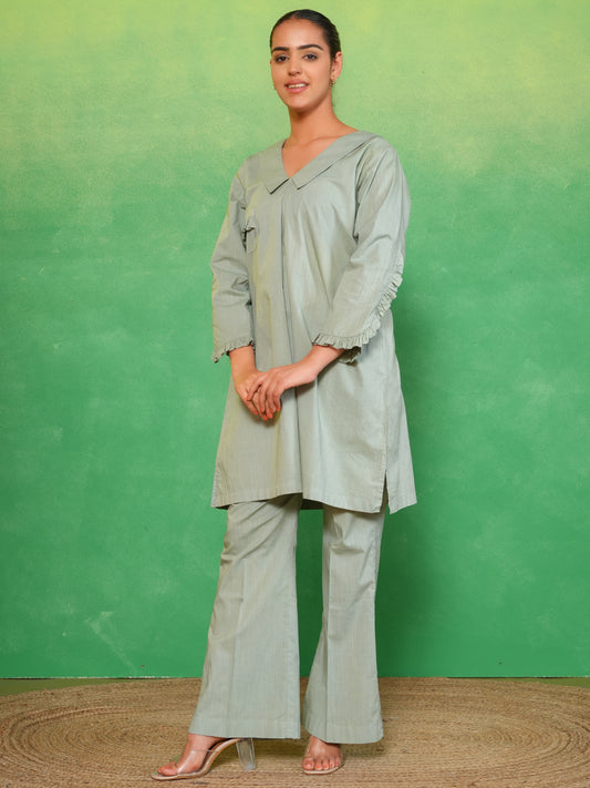 Pistachio Green Kurta Set